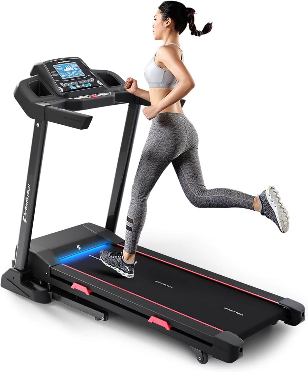 Test Sportstech F31 : tapis de course pliable performant