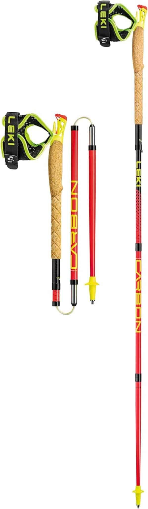 Test : bâton pliable LEKI Ultratrail FX.One rouge 125 cm