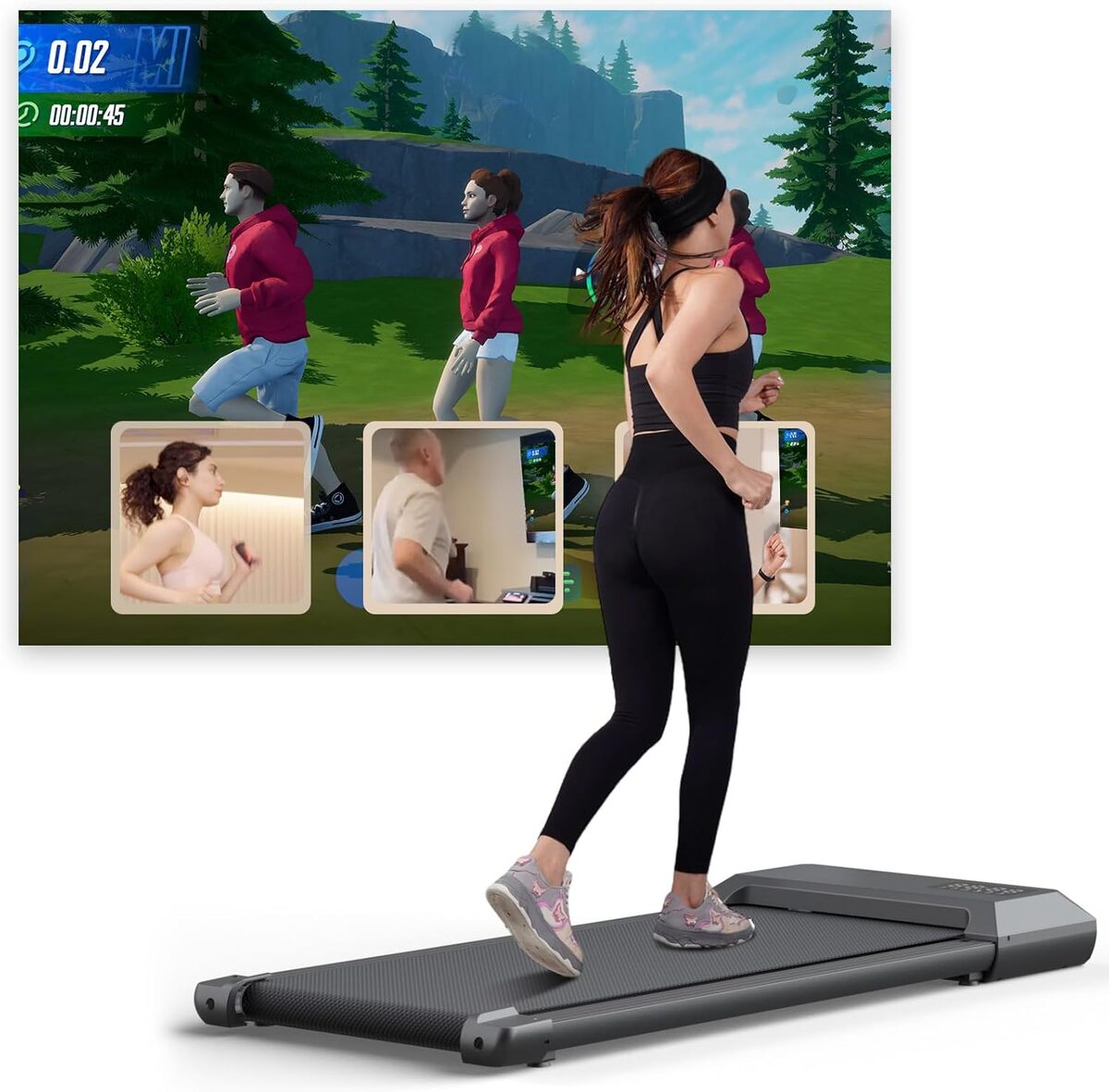 Test du Lacuffy Raceable : tapis de marche intelligent aux performances élevées