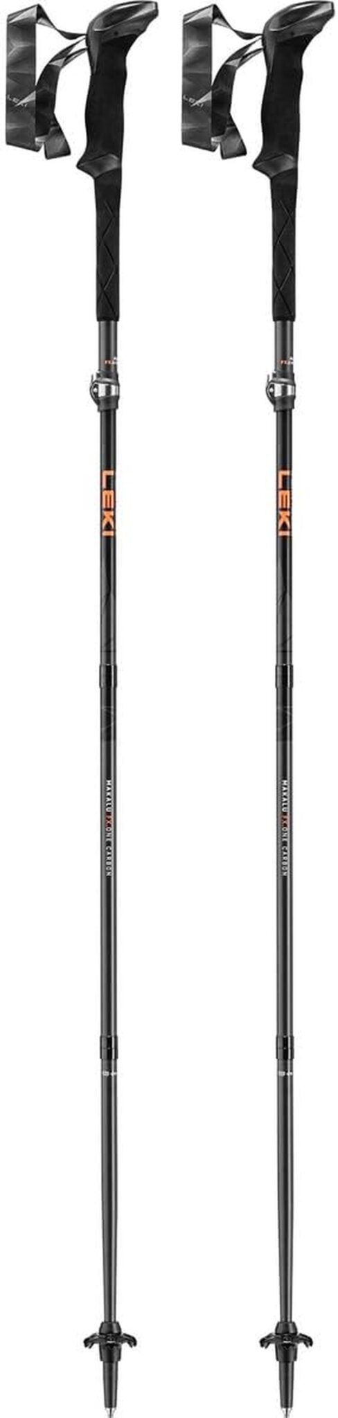Test : leki Makalu FX.One Carbon, bâtons de randonnée 110 cm noir