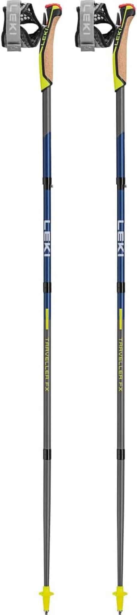 Test : leki Traveller FX.One Carbon, bâtons de marche 125 cm