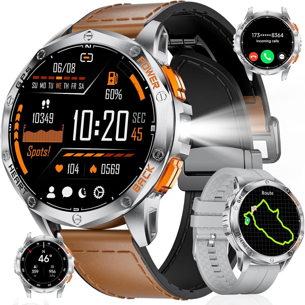 Test : montre connectée HIRREO GPS 48mm fonctionnalités extrêmes