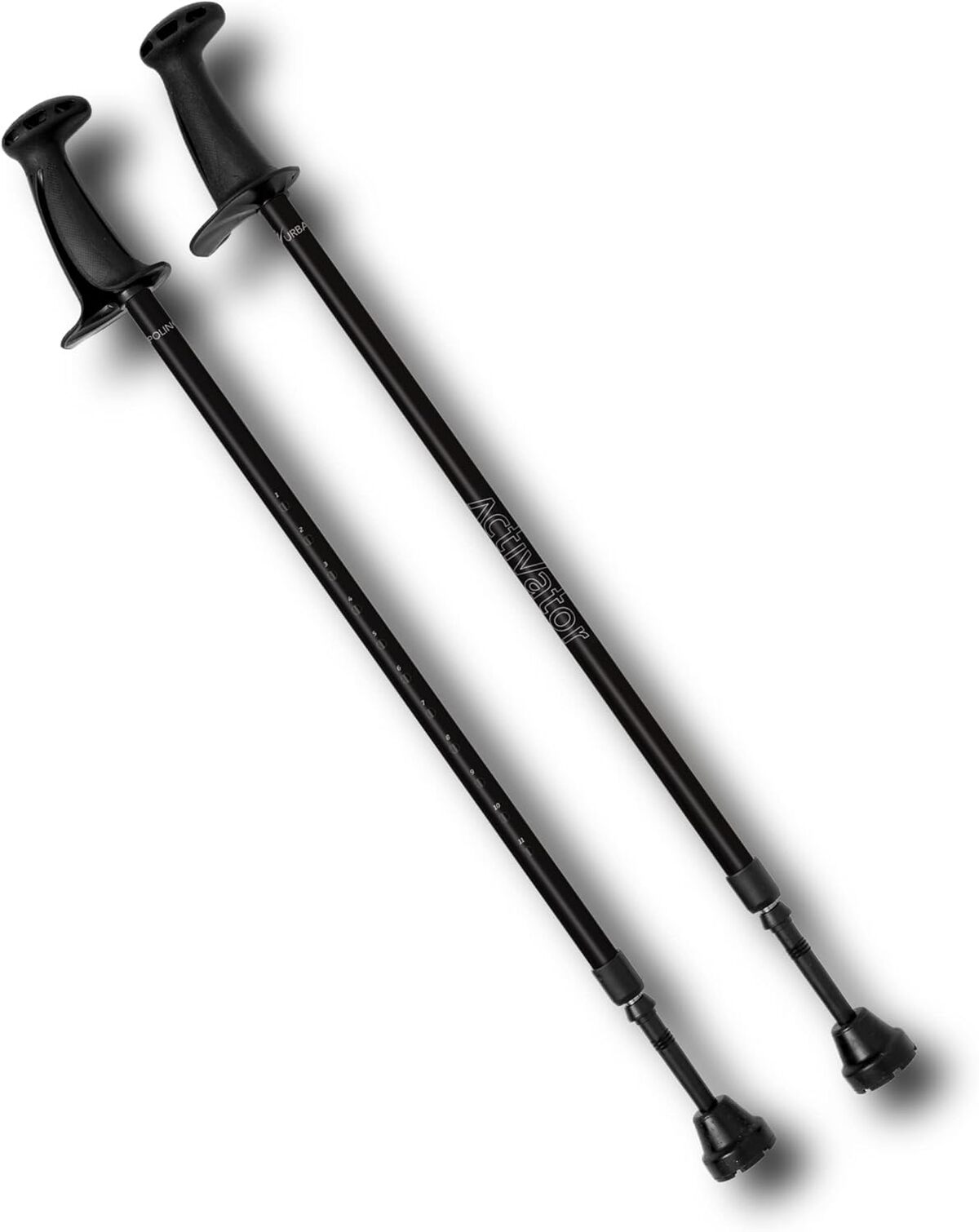 Test Urban Poling Activator® Evening Black : rééducation et marche nordique