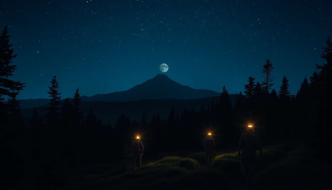 Maîtrisez les bases de la randonnée de nuit