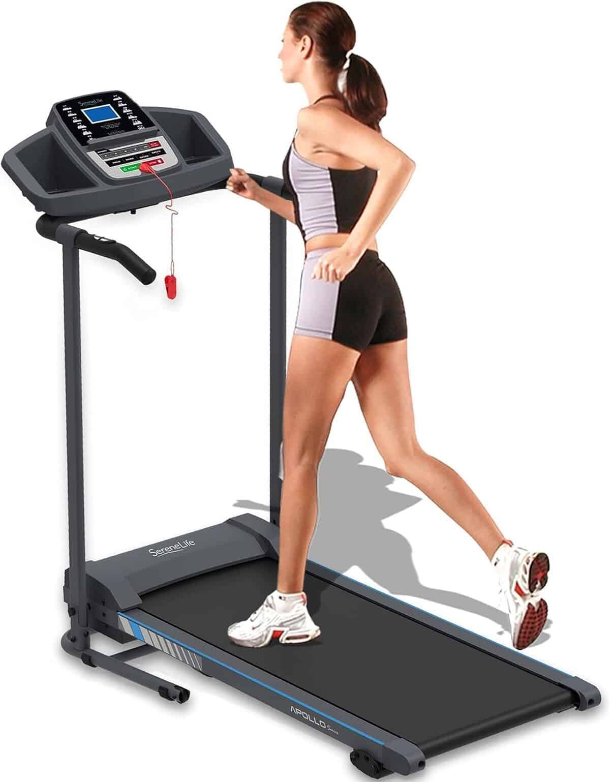 Test du tapis de course Serenelife pliable 300W