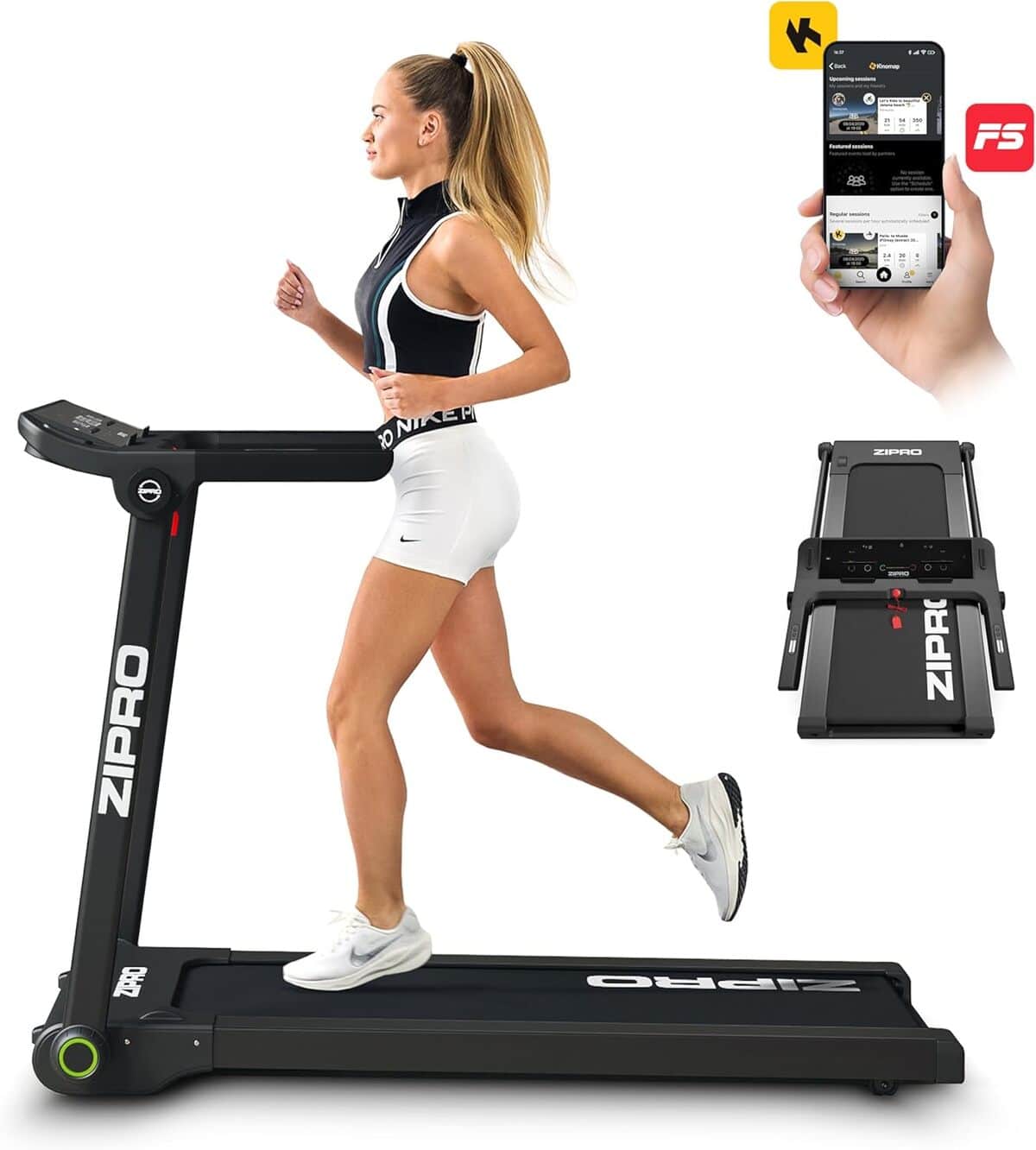 Test du tapis de course Zipro Pacto : performance et praticité à domicile