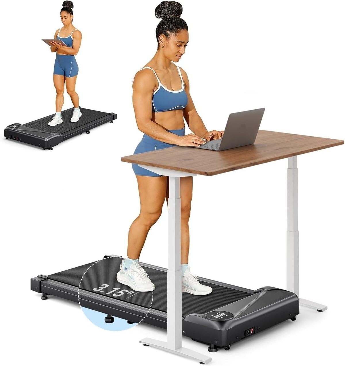 Test du walking pad : tapis de course ultra silencieux 2.5HP