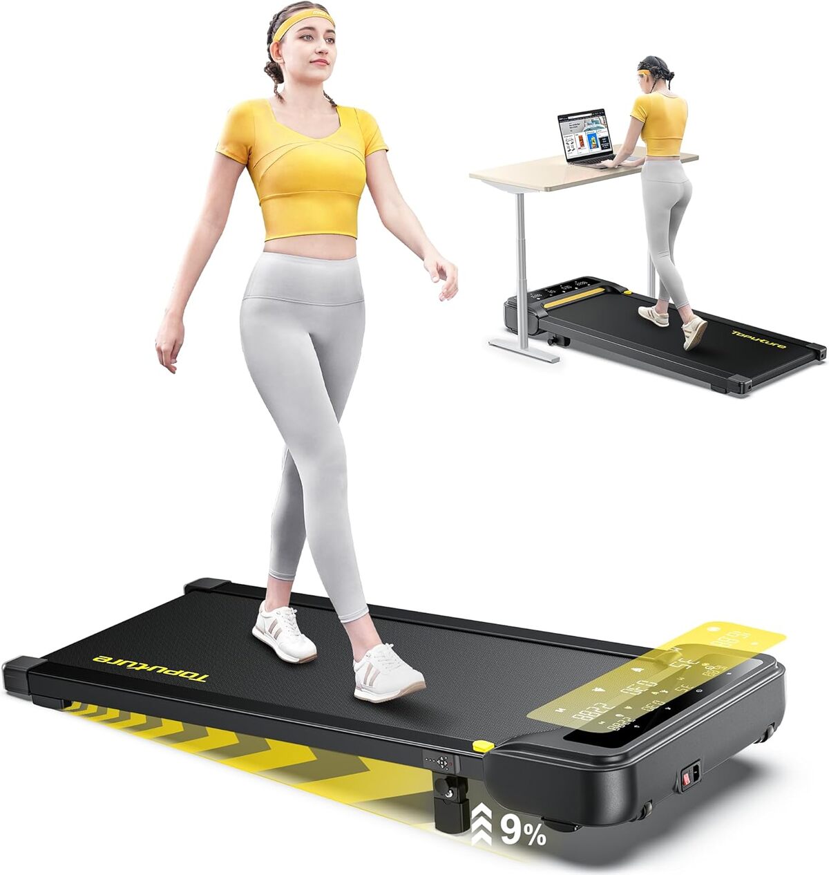 Test du WalkingPad : tapis roulant électrique ultra large à 10 km/h