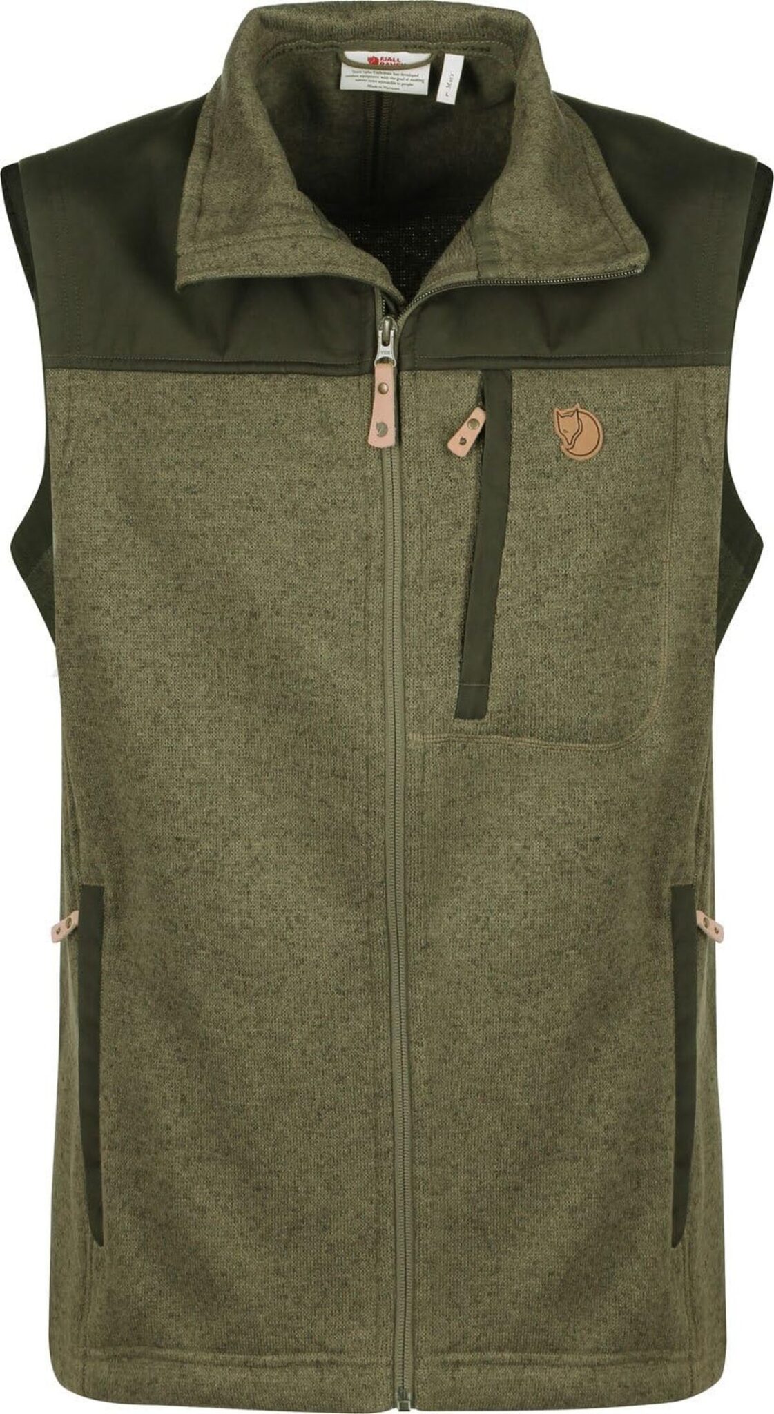 Test : fjällräven buck fleece vest M, confort et style pour les hommes