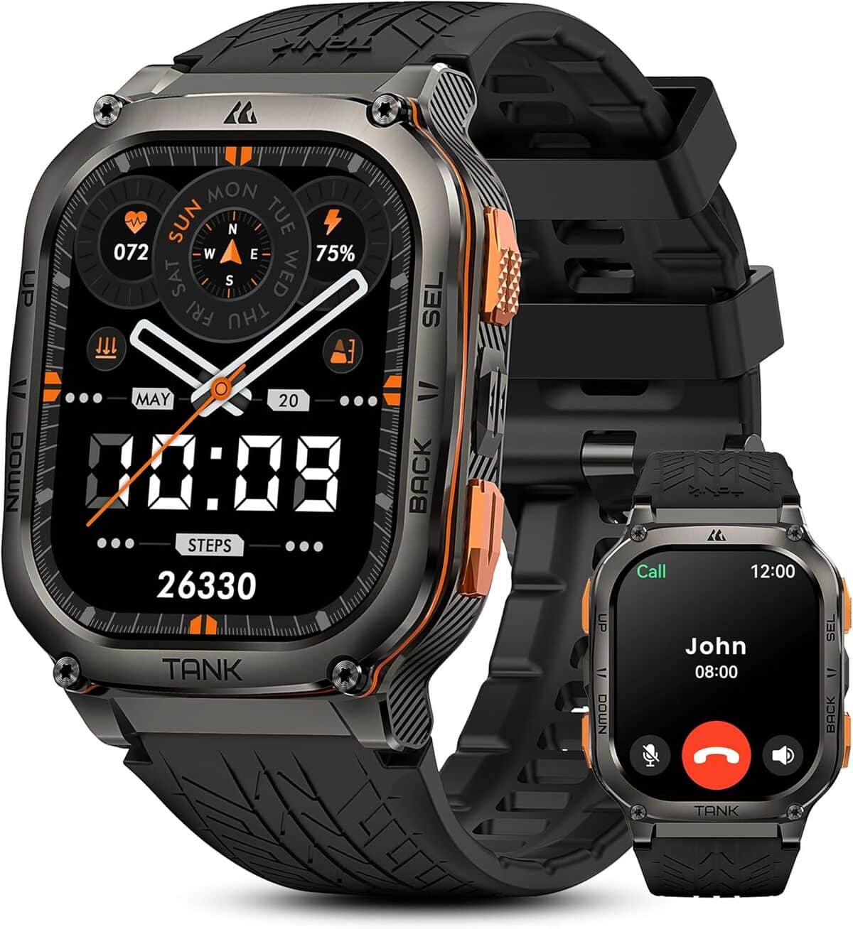 Test : kOSPET Tank M3 Ultra, smartwatch homme robuste et performante