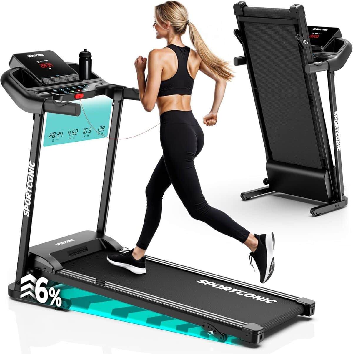 Test Sportconic tapis de marche pliable et inclinable