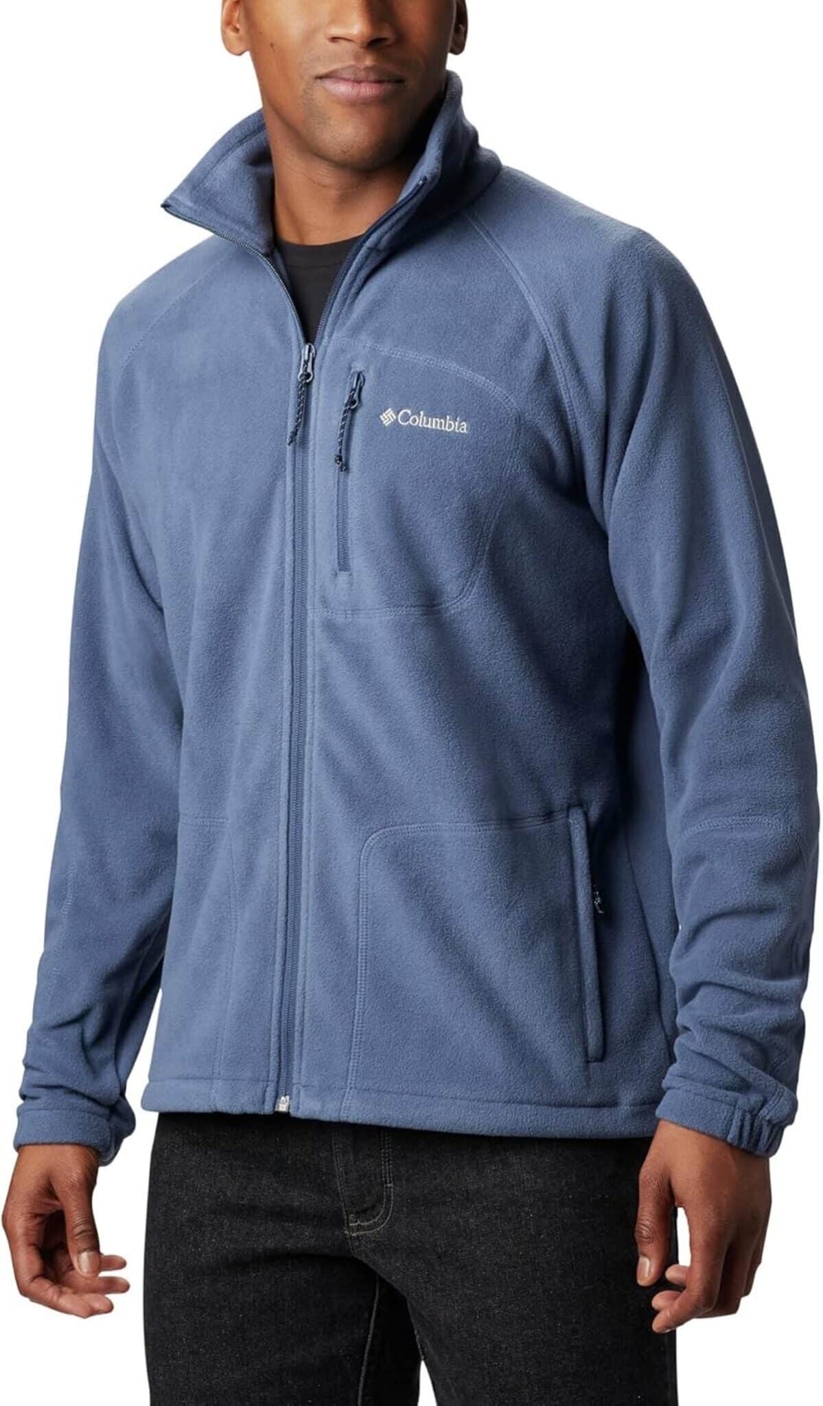 Test Columbia homme veste polaire zippée dark mountain