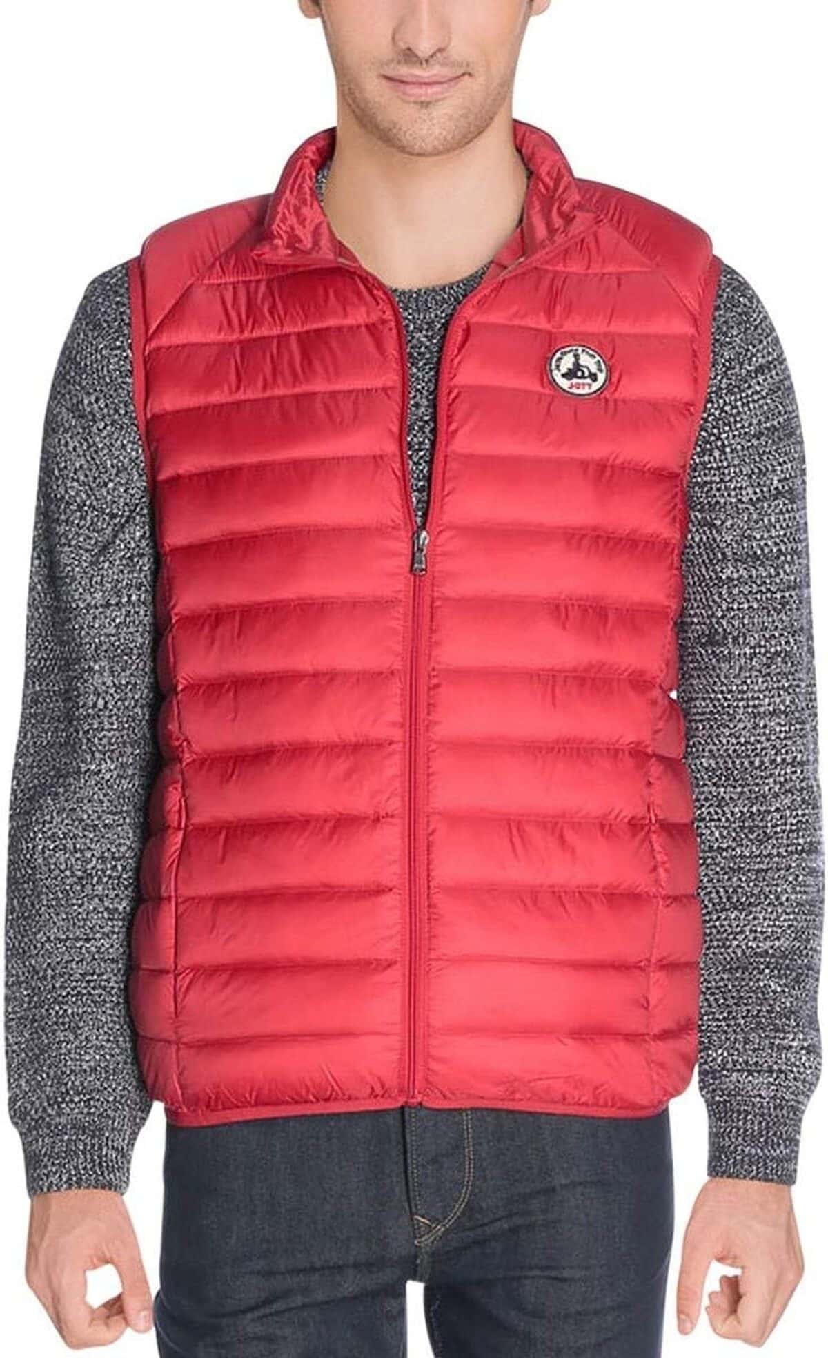 Test : doudoune JOTT Tom rouge taille L pour homme