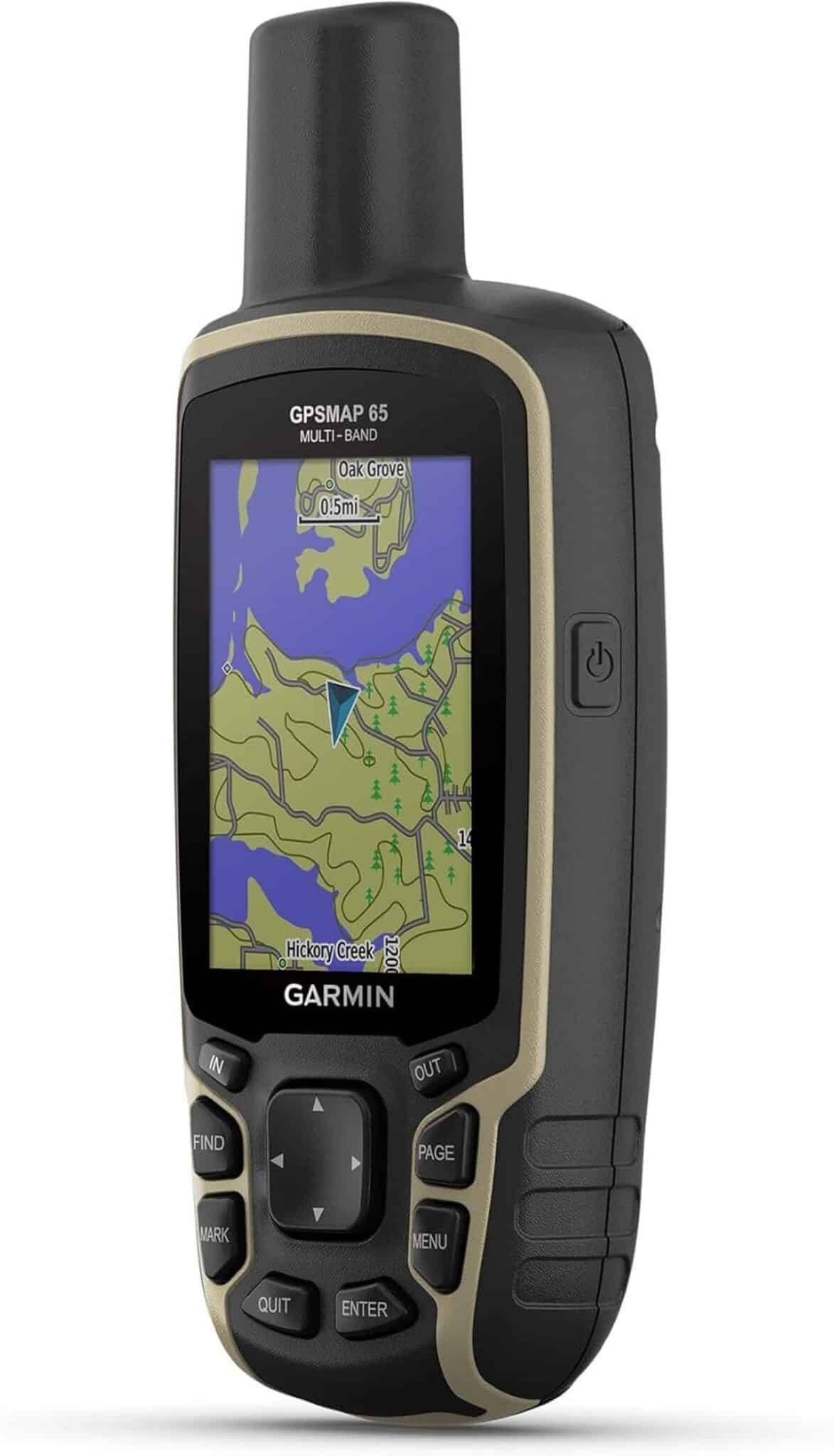 Test du Garmin GPSMAP 65 : gPS portatif ultra-précis avec altimètre et boussole