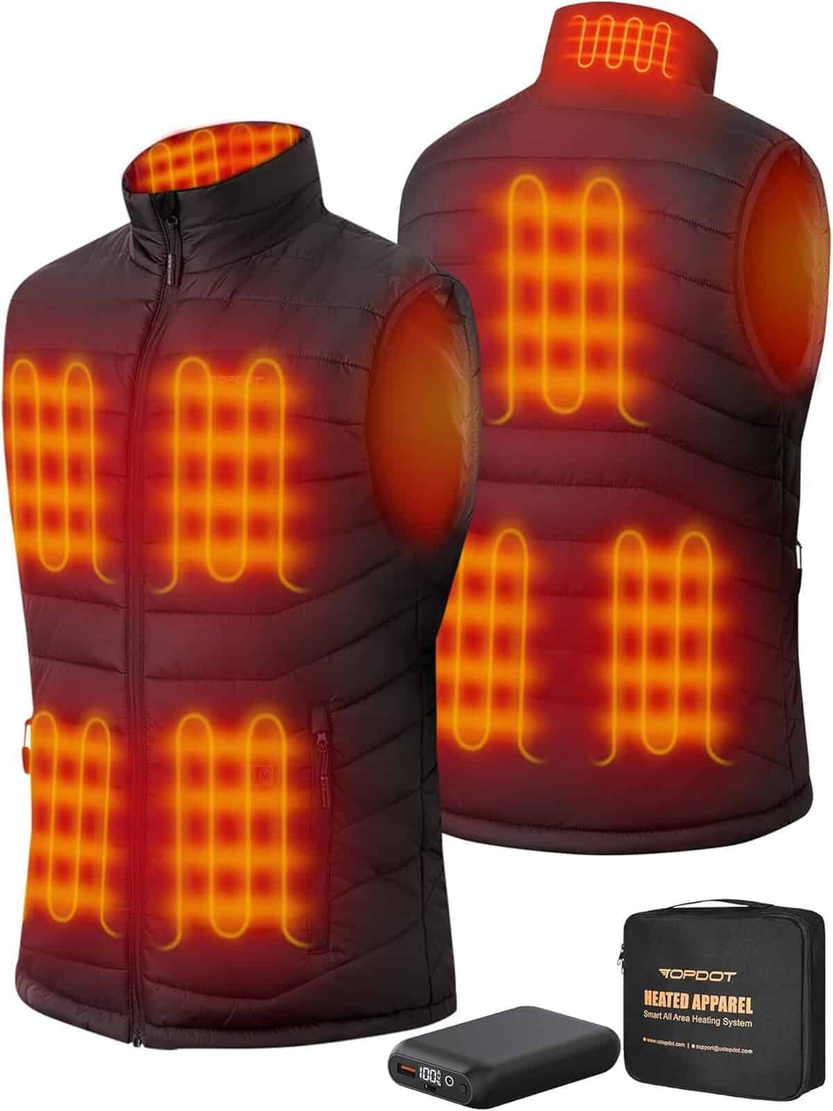 Test du gilet chauffant Topdot : efficace pour l'hiver extrême