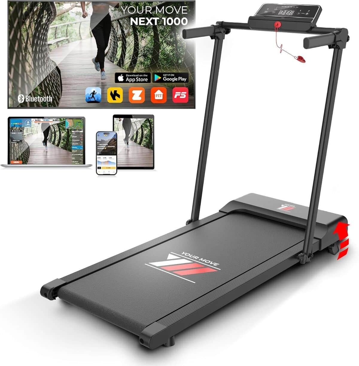 Test du tapis de course pliable YM Next 1000 : performance et compacité