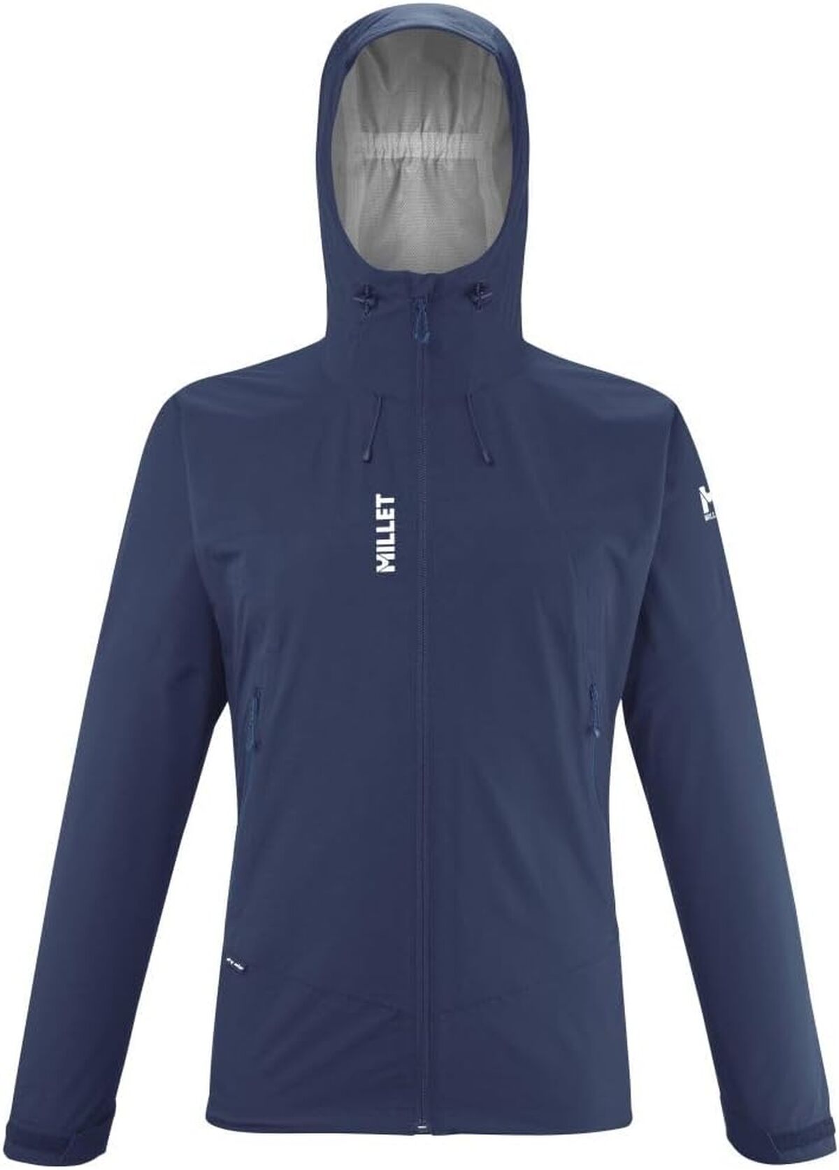 Test de la veste Millet Fitz Roy pour homme en bleu, taille L