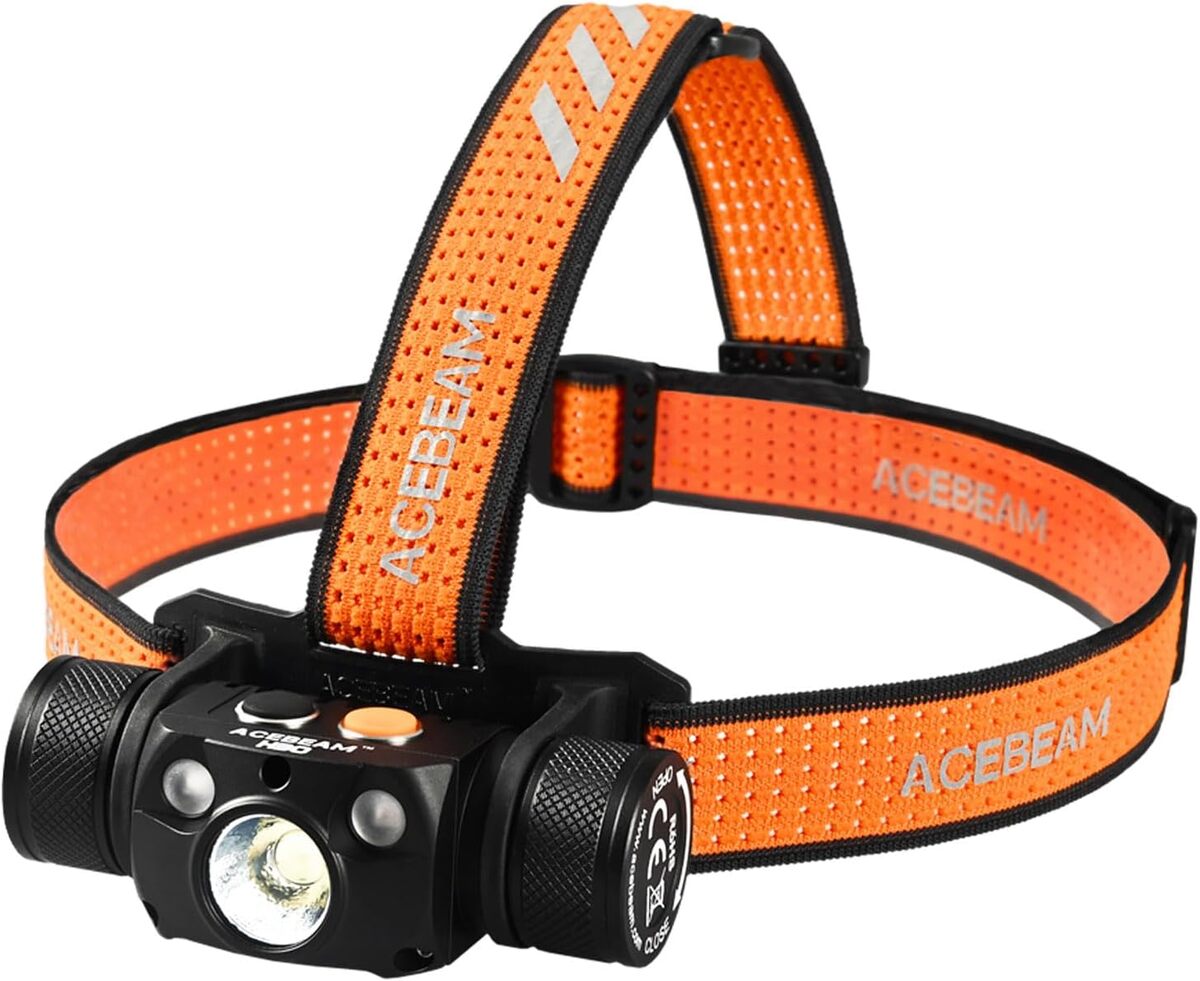Test de la lampe frontale ACEBEAM H30 4 000 lumens