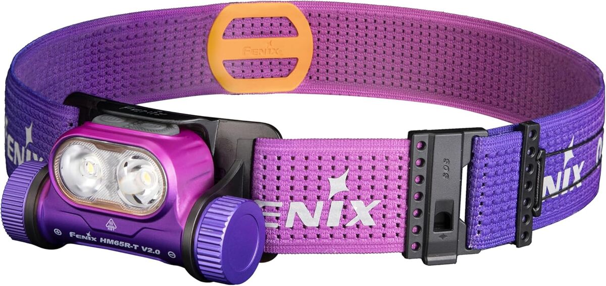 Test de la lampe frontale Fenix HM65R-T v2.0 : puissance et légèreté