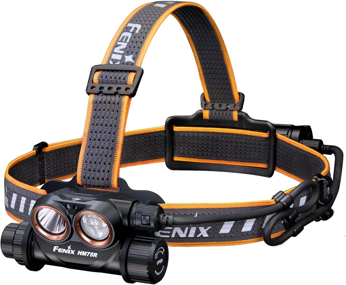 Test de la lampe frontale Fenix HM75R 1600 lumens