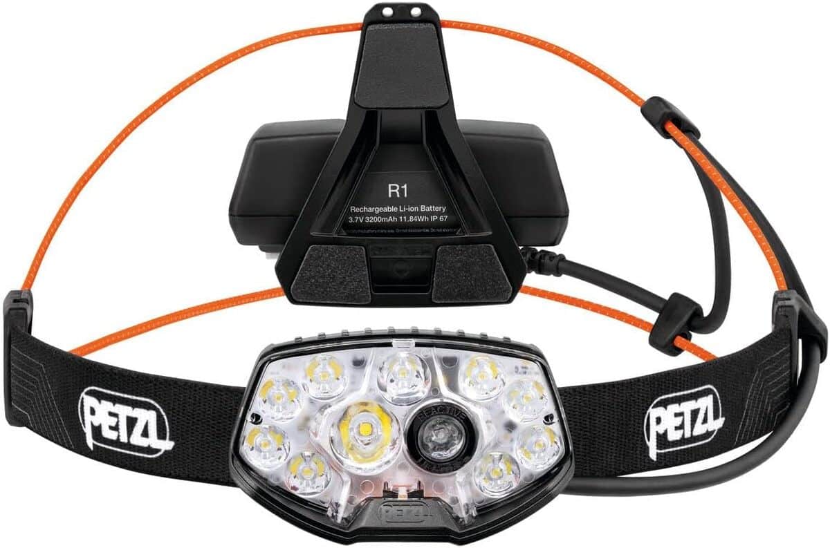 Test de la lampe Petzl Nao RL