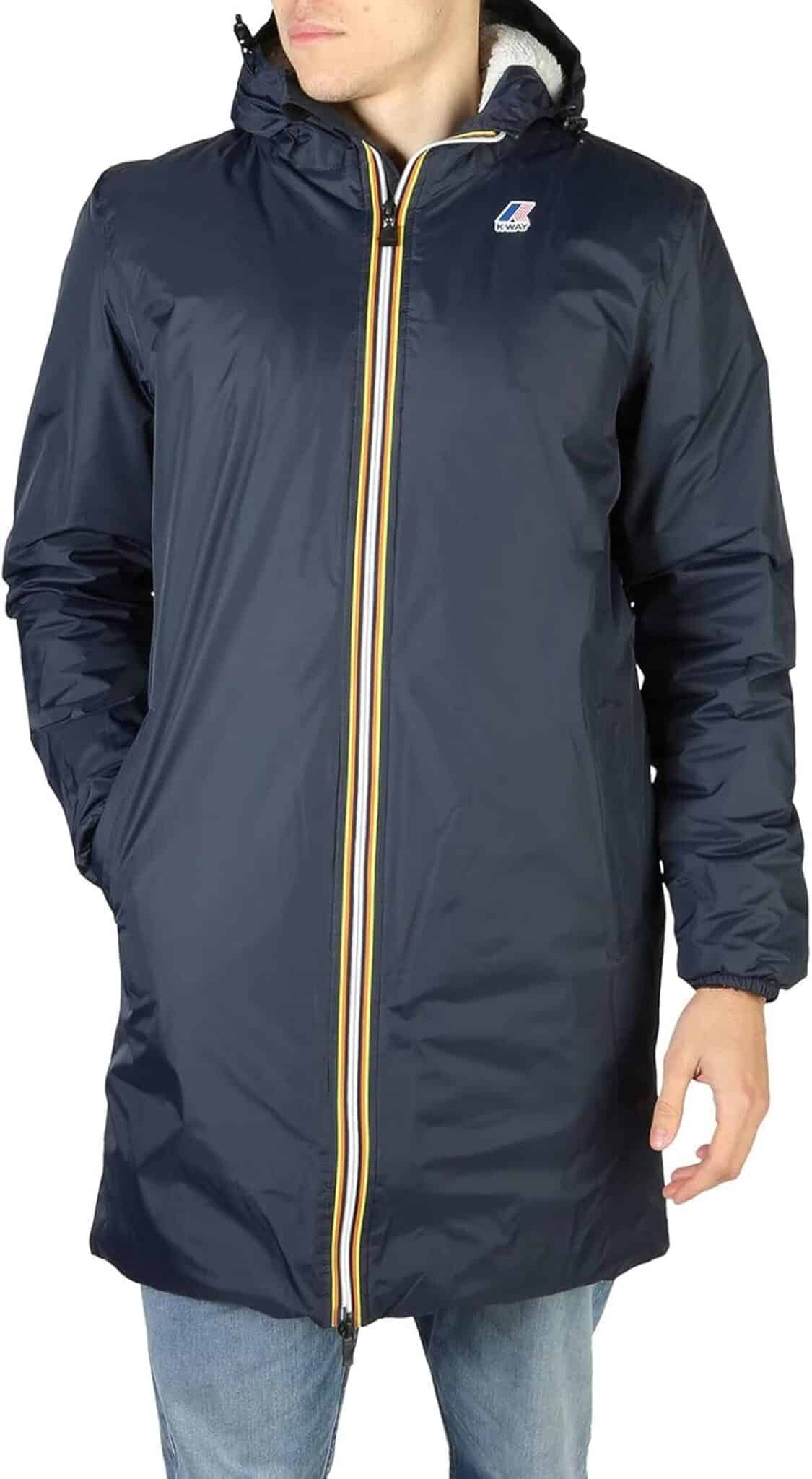 K-Way Le Vrai 3.0 Eiffel Orsetto Orange Rust Chaquetas para la lluvia
