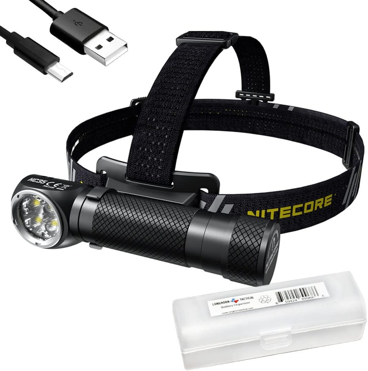 Test de la lampe frontale Nitecore HC35 2700 lumens