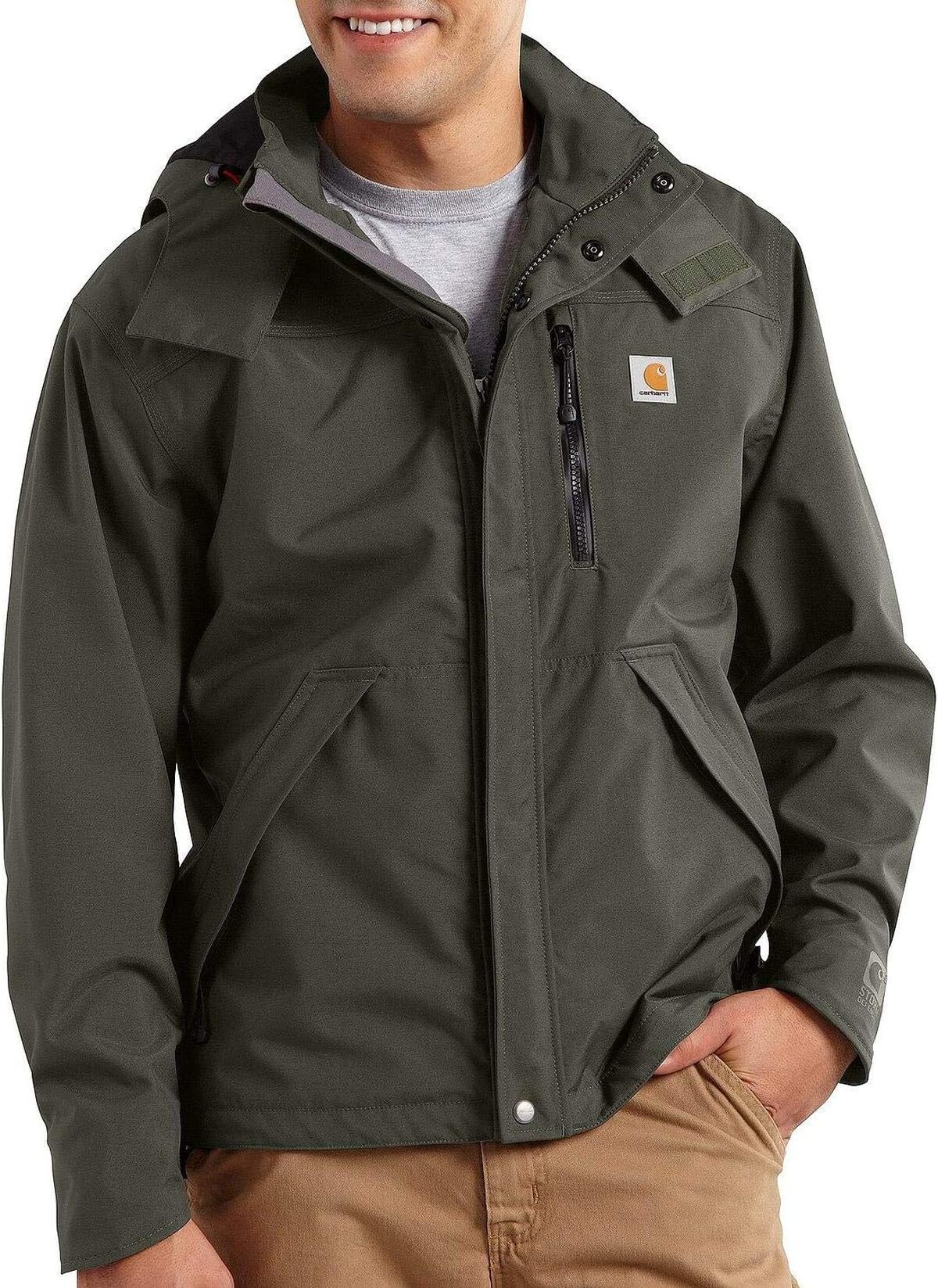 Test de l'imperméable Carhartt pour homme - taille XXL