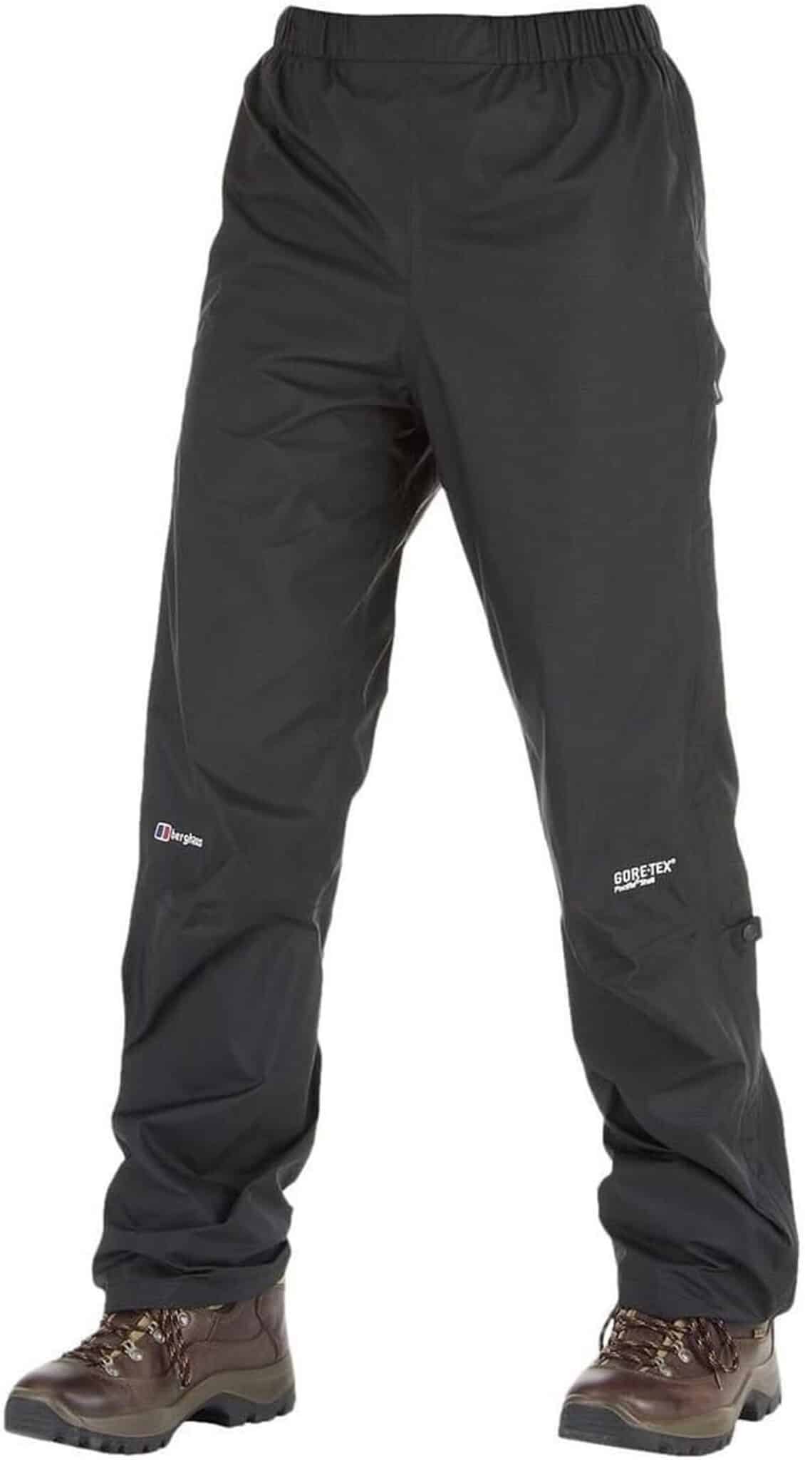 Test du pantalon imperméable Berghaus Paclite 12 SHT femme noir
