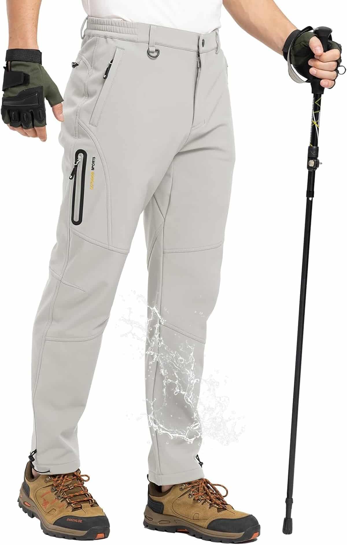 Test : pantalon de neige TBMPOY pour homme, confort polaire et imperméabilité