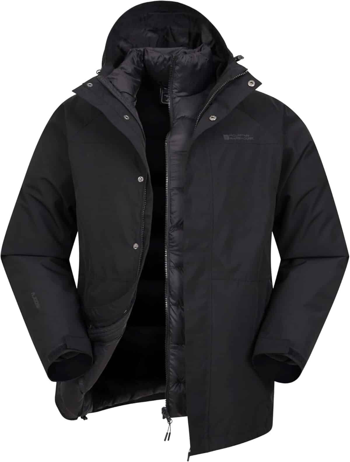 Test : veste Alaskan 3 en 1 Mountain Warehouse, imperméable et isolante