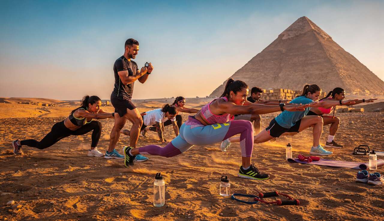 Des pyramides pour booster le cardio