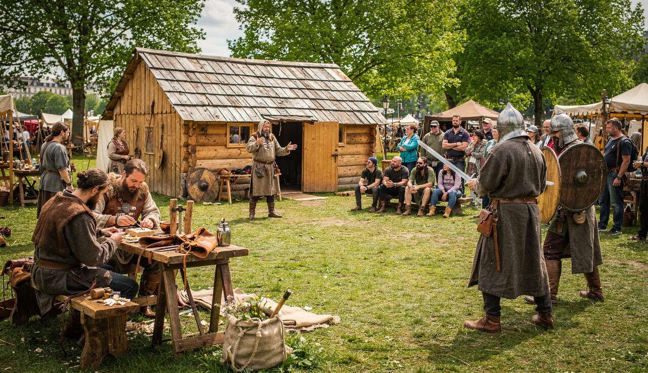 Nordiques en Île-de-France : une immersion chez les Vikings