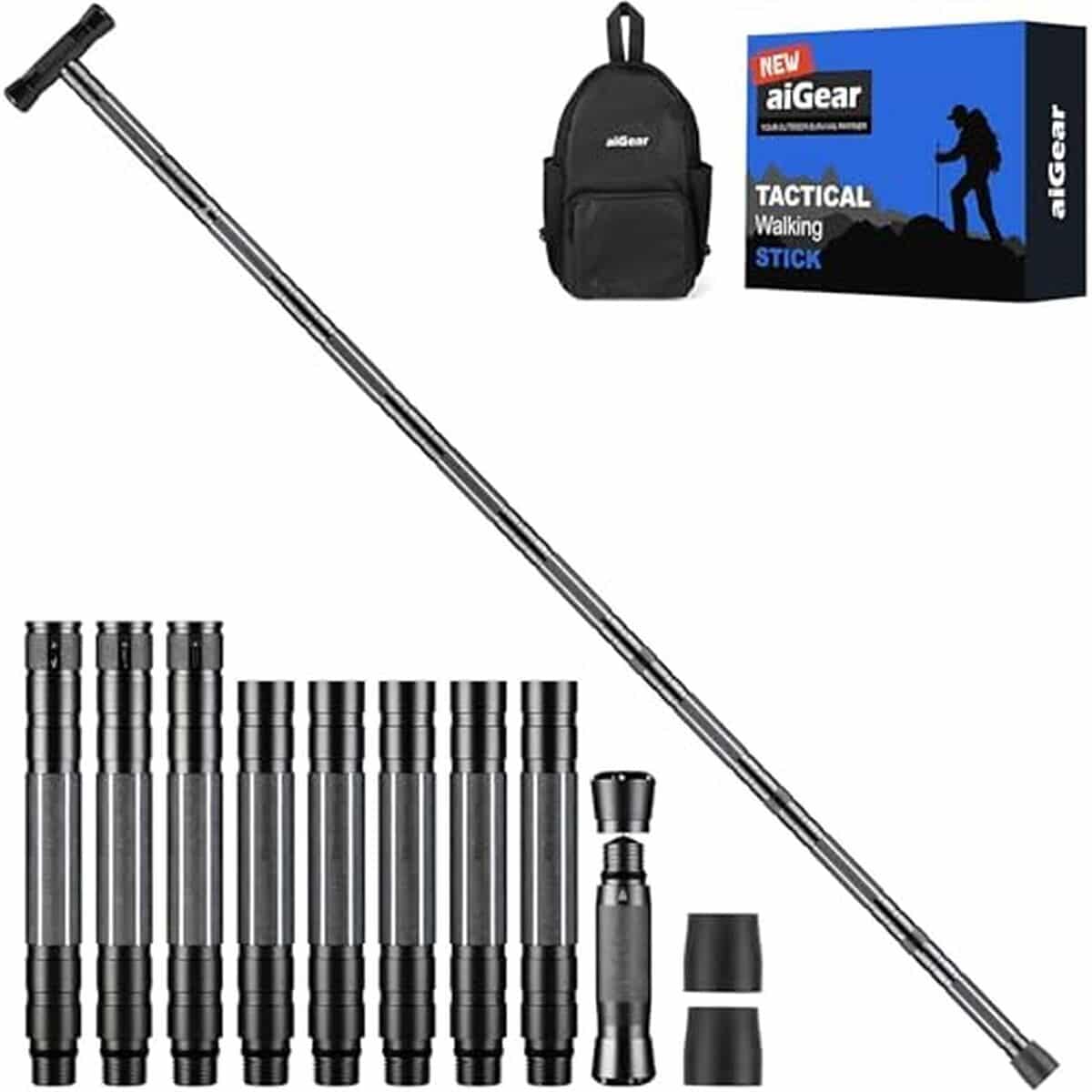 Test : bâtons de randonnée aiGear tactiques et polyvalents