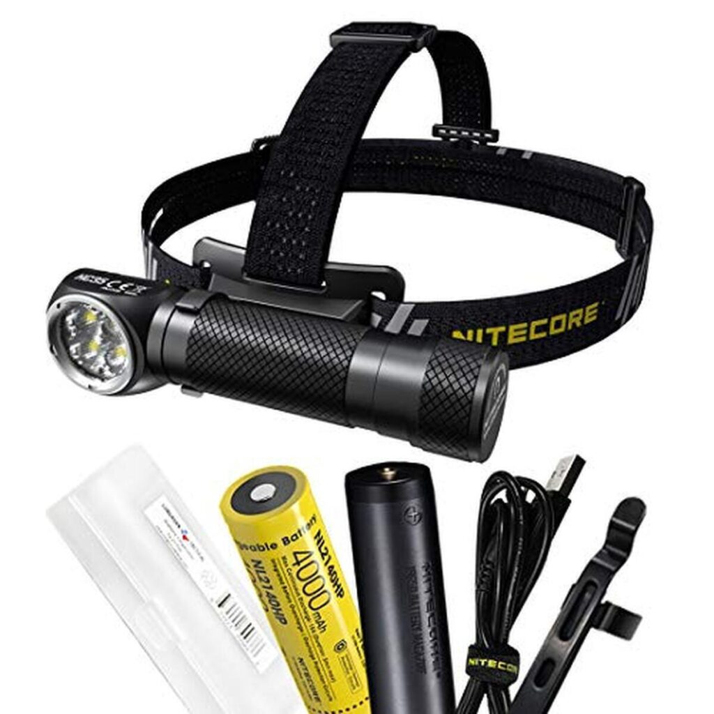Test de la lampe frontale Nitecore HC35