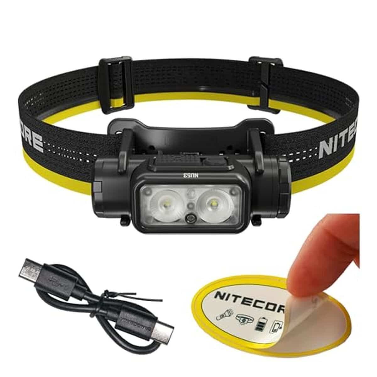 Test Nitecore NU53 : lampe frontale 1800 lumens performante