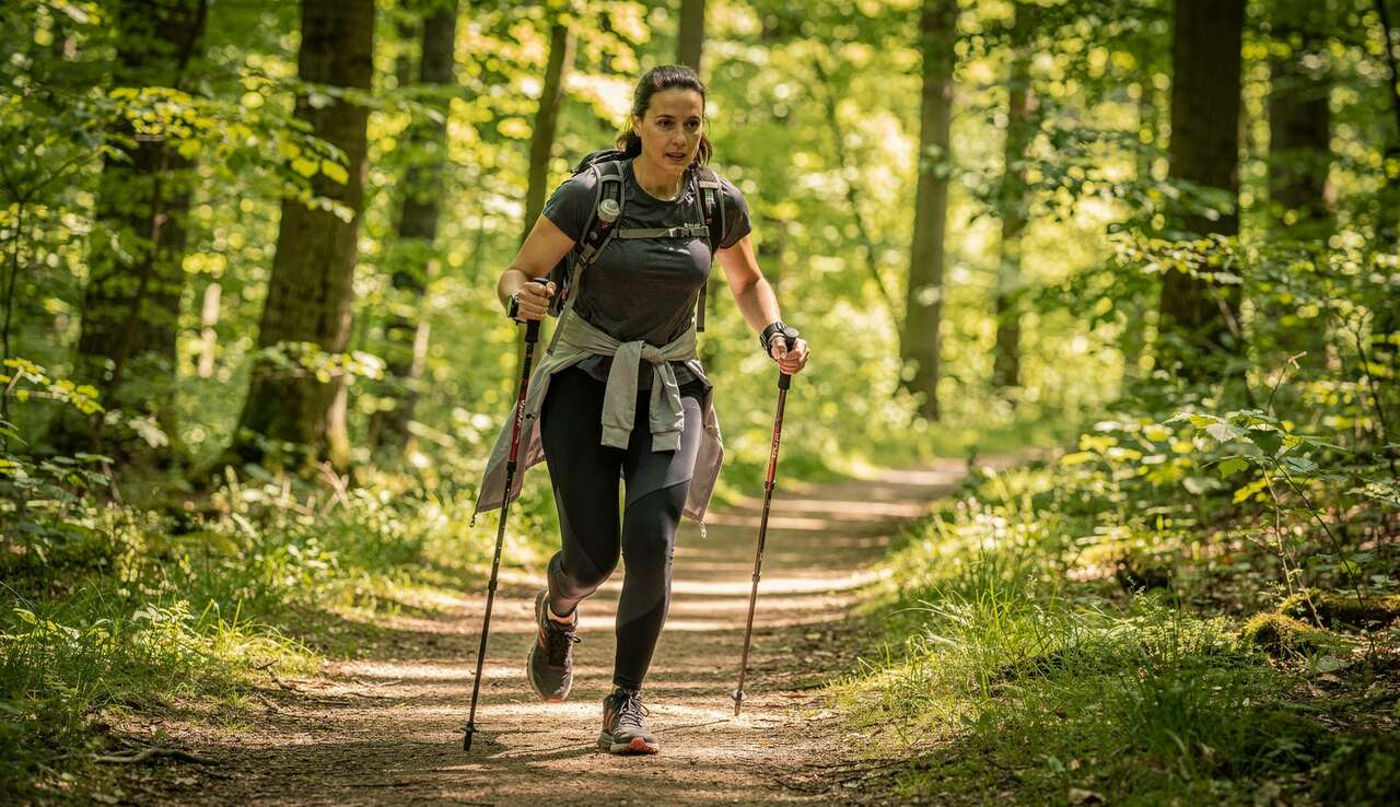 100 km en marche nordique : défi et bienfaits