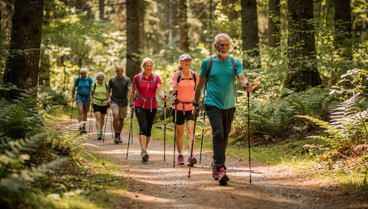 Vitesse en marche nordique : impact sur la qualité du geste ?