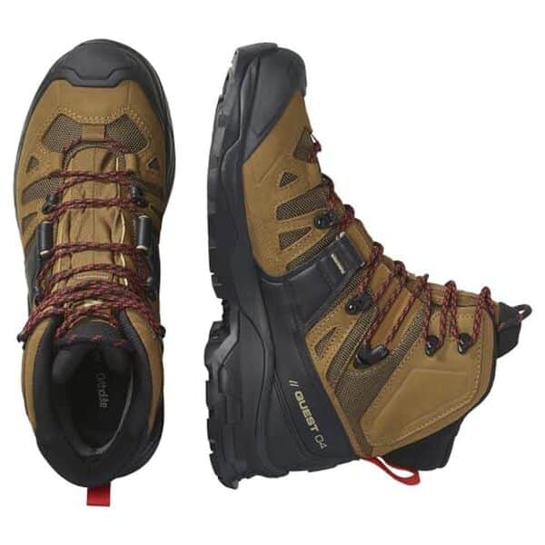 Découvrez notre test complet des chaussures de trekking pour homme Salomon en marron, taille 43 1/3 : confort, durabilité et performances au programme