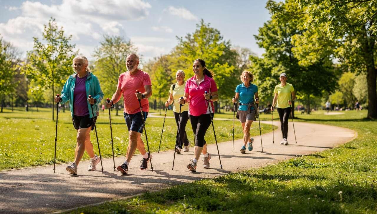 Reprendre les bâtons : conseils pour bien débuter le Nordic Walking