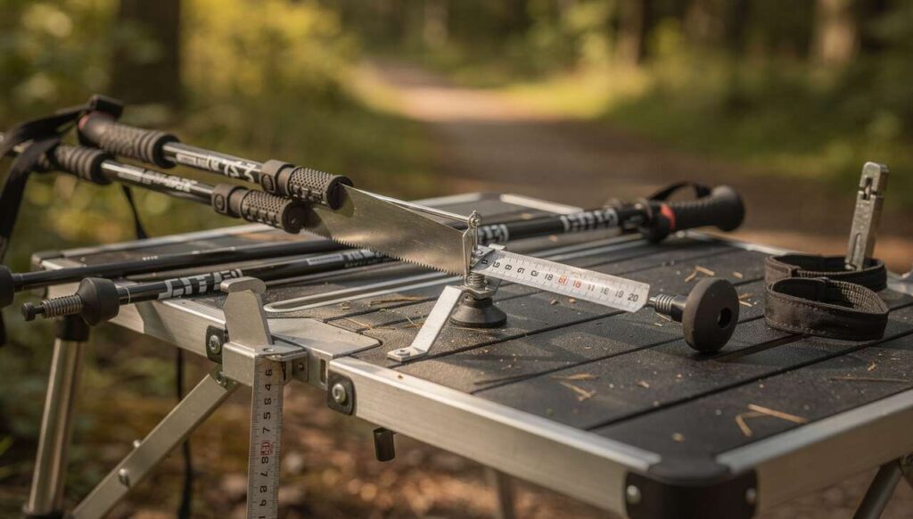 Comment couper ses bâtons de marche nordique ?