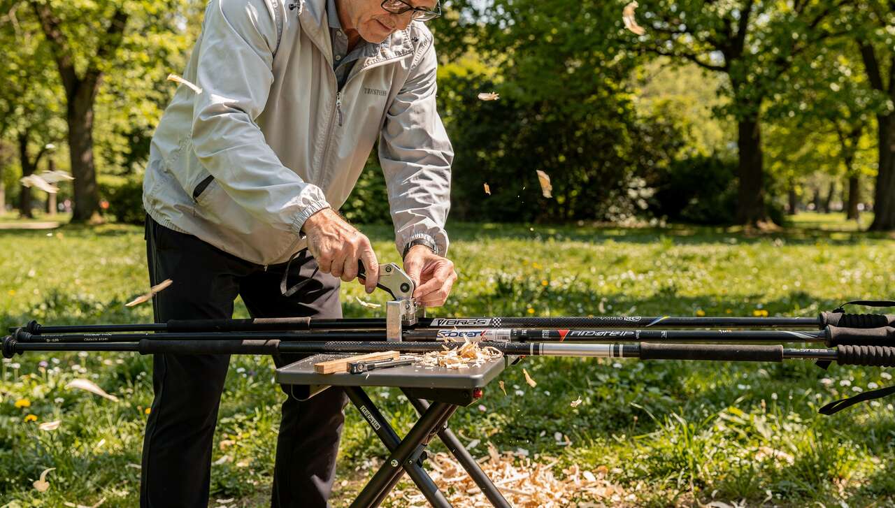 Pourquoi raccourcir ses bâtons de marche nordique