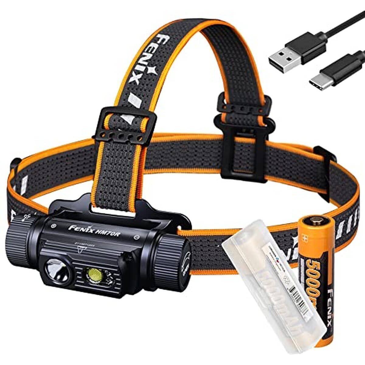Test Fenix HM70R : lampe frontale USB-C 1600 lumens