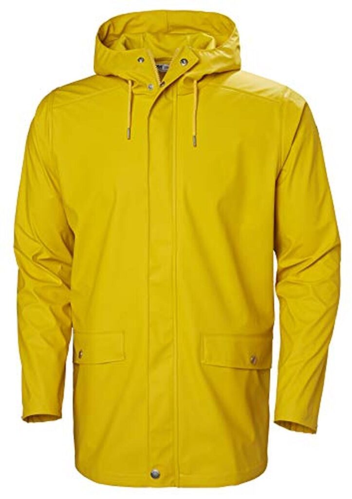 Test : veste de pluie Helly Hansen Moss - efficacité et style en XL jaune