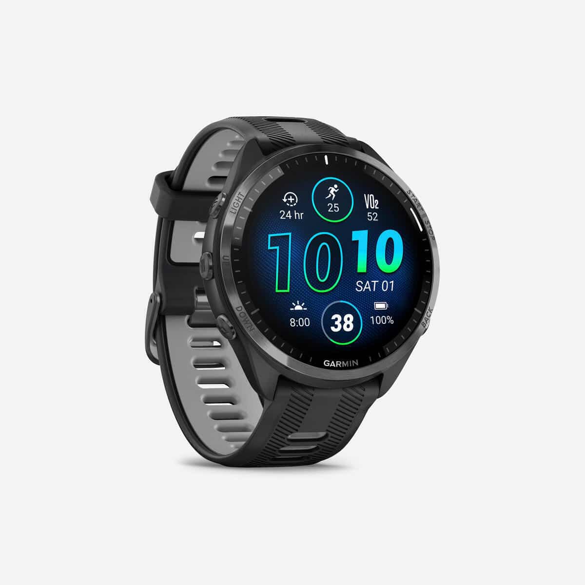 Test de la montre connectée Garmin Forerunner 965 chez Decathlon
