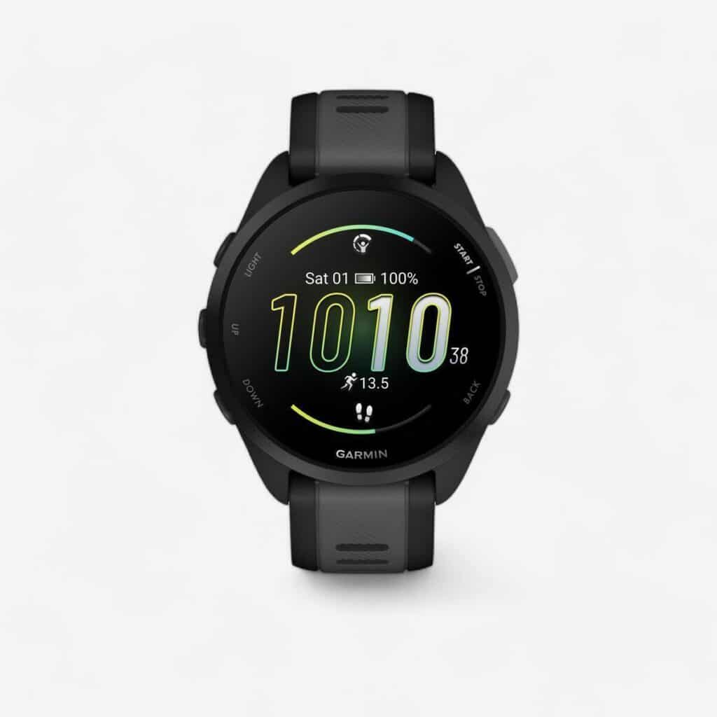 Test : montre connectée gps Decathlon garmin forerunner 165