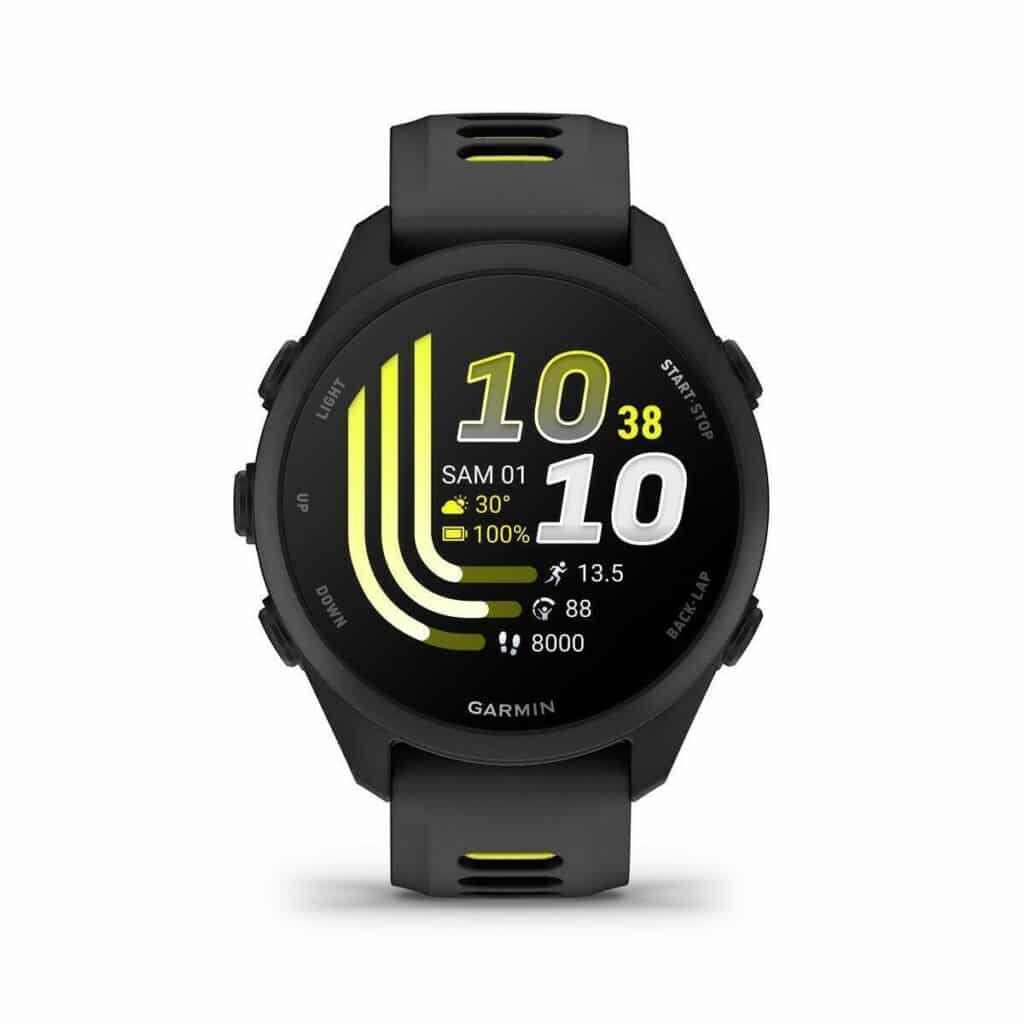 Test montre connectée GPS Garmin Forerunner 170 Music decathlon