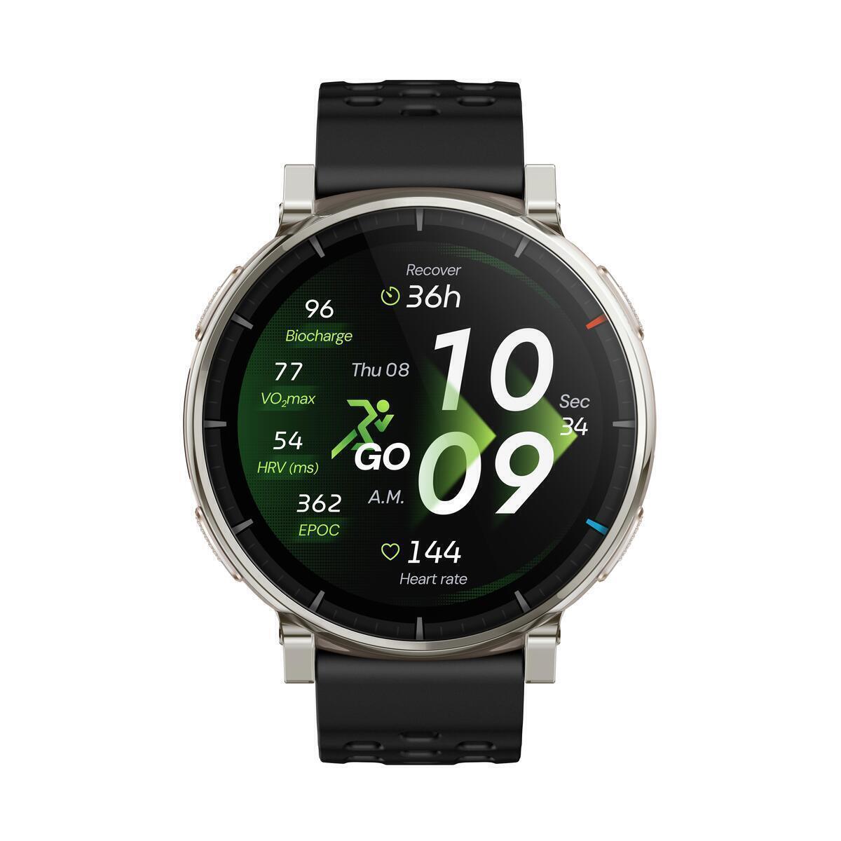 Test montre GPS Amazfit Active 3 silver de Decathlon