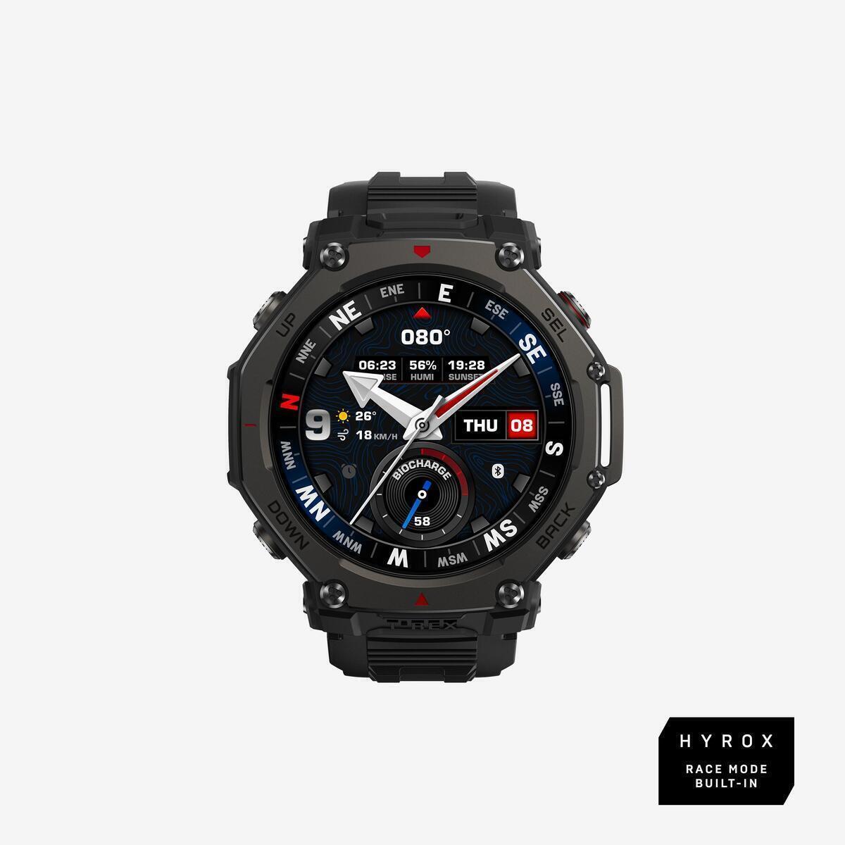 Test : montre gps sport Decathlon Amazfit T-Rex 3 Pro 48mm noir